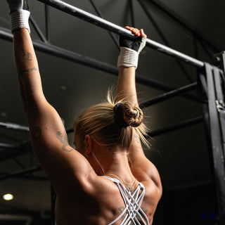 Female training in the gym