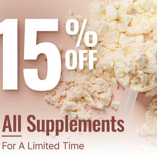 15% Off Supps + $9 Shipping*