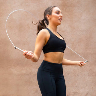 Top 5 Benefits Of Skipping explained with Fitness Warehouse - Model Malissa Fedele from Masterchef