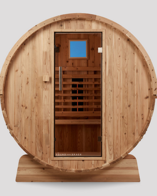 Found Space - Outdoor Barrel Infrared Sauna