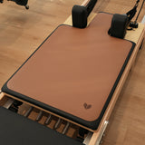 Lifespan Pilates Anti Slip Mat Espresso on Pilates Reformer