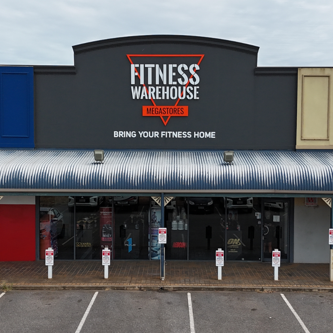 Front of Fitness Warehouse Parafield