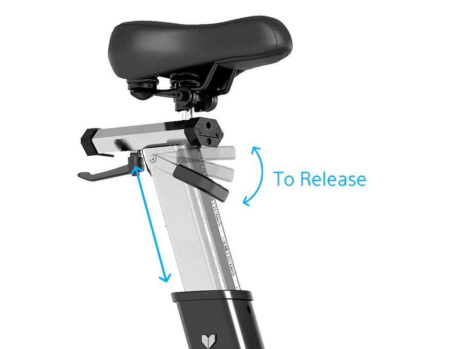 Seat Adjustments on the Lifespan SM-800 Spin Bike
