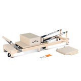 Lifespan Fitness Contour Folding Wooden Pilates Reformer Set