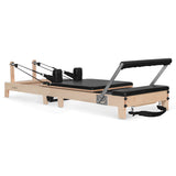 Lifespan Fitness Contour Folding Wooden Pilates Reformer Set Black