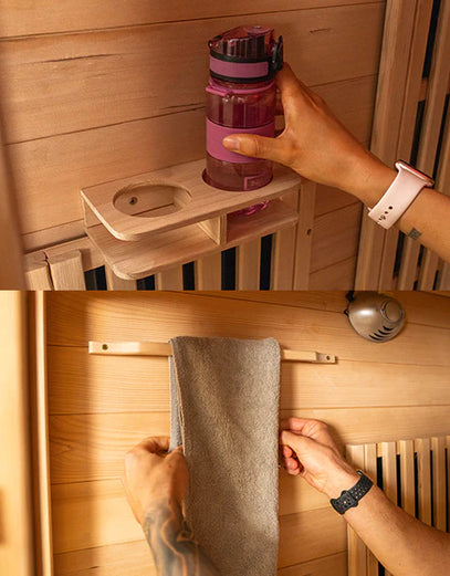 Bottle and Towel Holder