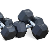 Xpeed 20Kg Rubber Hex Dumbell
