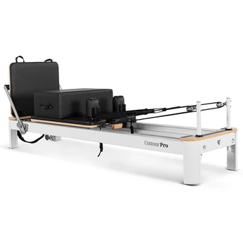 Fitness Warehouse Black Contour Pro Reformer Machine