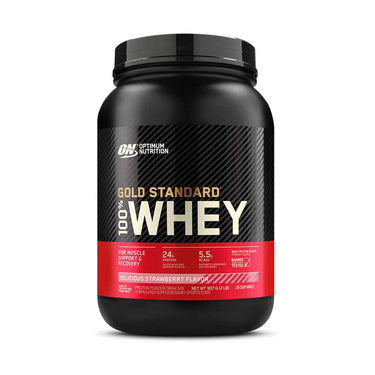 Optimum Nutrition Gold Standard 100% Whey 900g Delicious Strawberry Flavour