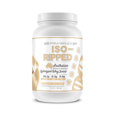 Primabolics Iso Ripped Caramel White Choc