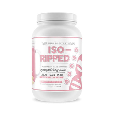 Primabolics Iso Ripped Strawberry White Choc