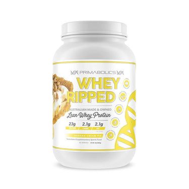 Primabolics Whey Ripped Australian Banana Cream Pie