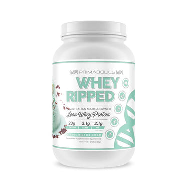 Primabolics Whey Ripped Australian Choc Mint Ice Cream