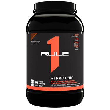 Rule1 Protein Isolate 30 Serves Choco Fudge