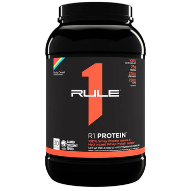 Rule1 Protein Isolate 30 Serves Fruity Cereal