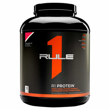 Rule1 Protein Isolate 76 Serves Strawberries & Crime