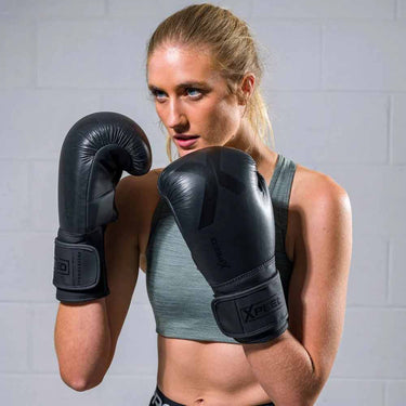 Xpeed Professional Boxing Gloves Black Lifestyle 1