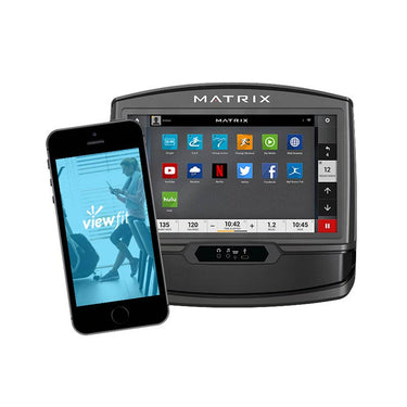 Matrix U30 Upright Bike Cosole View Fit