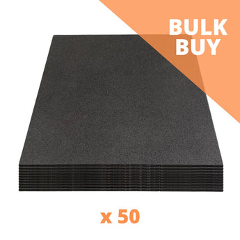 Xpeed Rubber Floor Tile x 50 Pack