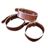 Xpeed Brown Leather Weight Belt 3