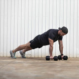 Xpeed Rubber Hex Dumbbell 2
