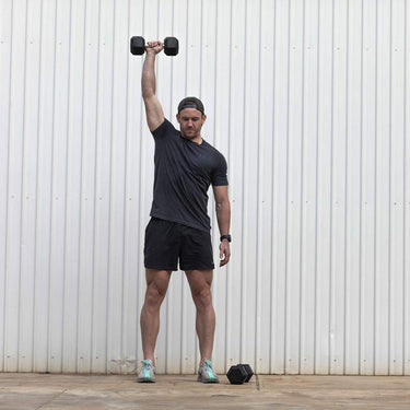 Xpeed Rubber Hex Dumbbell 5