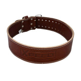 Xpeed Brown Leather Weight Belt