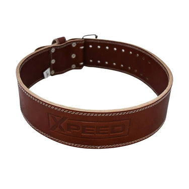 Xpeed Brown Leather Weight Belt