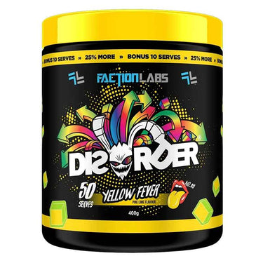 Faction Labs Disorder 50 Serve Yellow Fever