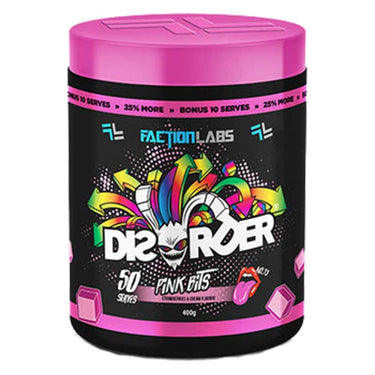 Faction Labs Disorder 50 Serve Pink Bits