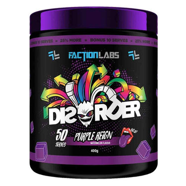 Faction Labs Disorder 50 Serve Purple Reign