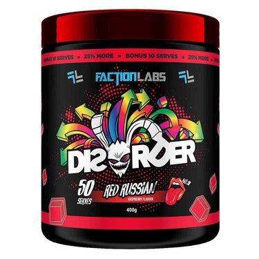 Faction Labs Disorder 50 Serve Red Russian