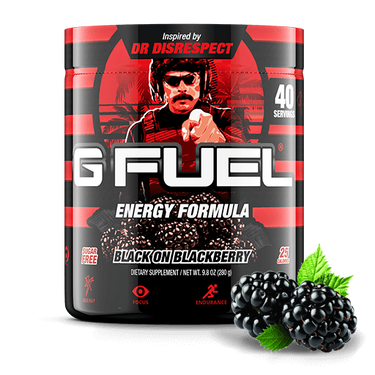 G Fuel Black On Blackberry