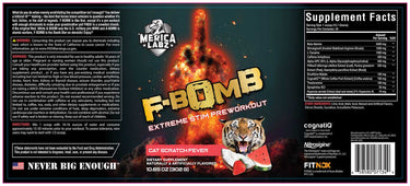 Merica Labz F Bomb Cat Scrach Fever Nutritional Info