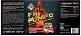 Merica Labs F'N Pump'D Cat Scratch Fever Nutritional Info