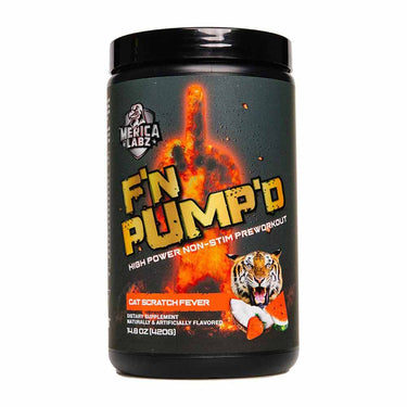 Merica Labs F'N Pump'D Pre-Workout Cat Scratch Fever