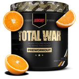 Redcon1 Total War Pre-Workout Dietary Supplement Orange Crush
