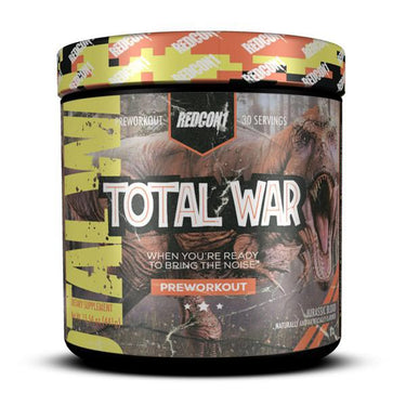 Redcon1 Total War Pre-Workout Dietary Supplements Jurassic Blood