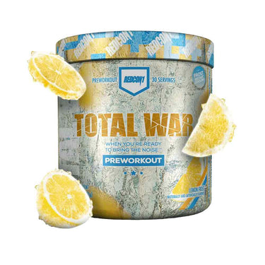 Redcon1 Total War Pre-Workout Dietary Supplement Lemon First