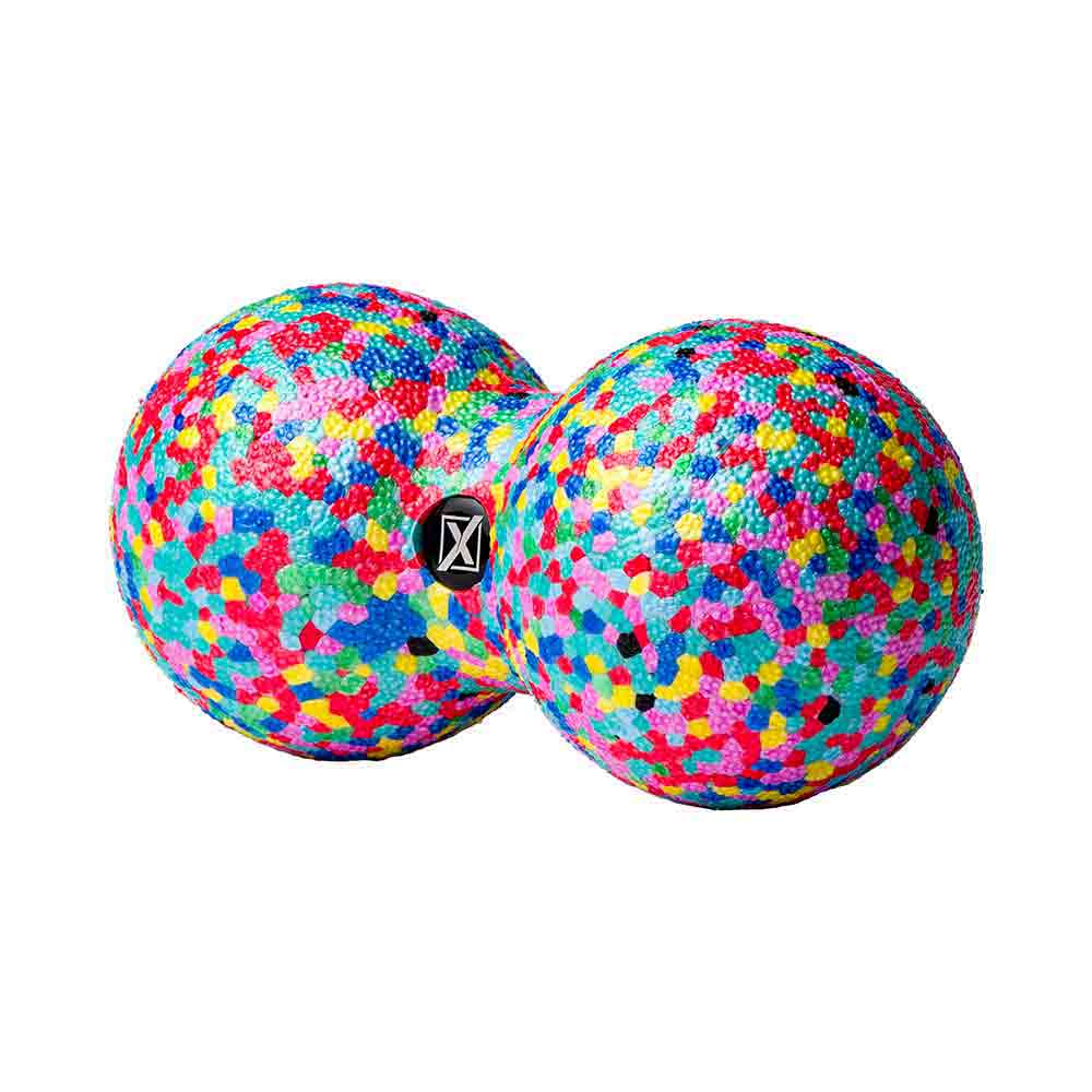 Xpeed 12cm Medium Density Duo Massage Ball Fitness Warehouse Australia