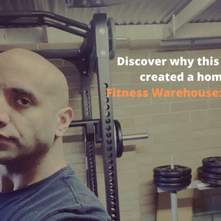 Why this customer decided to build their home gym