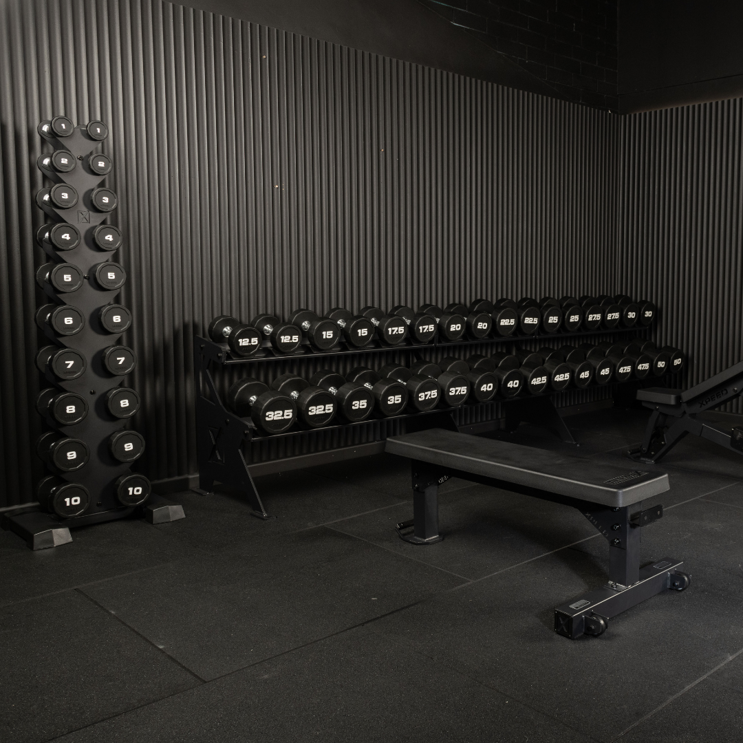 Setting Rack Xpeed Premium 1-60kg CPU Dumbbell Set + Rack – Fitness Warehouse Australia