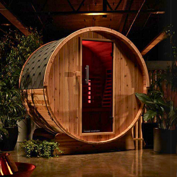 Found—Space Outdoor Barrell Infrared Sauna