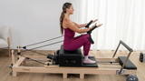Lifespan Fitness Contour Folding Wooden Pilates Reformer Set