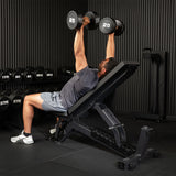 Man using adjustable Xpeed bench while Strength Training