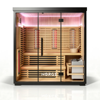 Norge Stillhet 4-Person Outdoor Hybrid Sauna