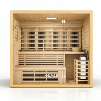 Norge Stillhet 4-Person Hybrid Sauna