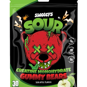 Swoleys Sour Creatine Gummy Bears