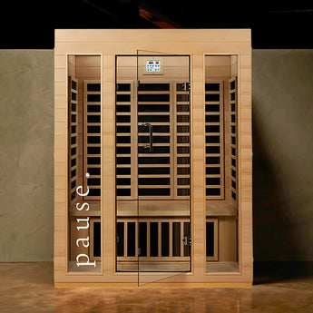 Pause. 3 Person Far Infrared Sauna