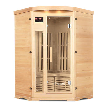 ReGen8 Duo Corner - 2 Person 2200W Infrared Sauna